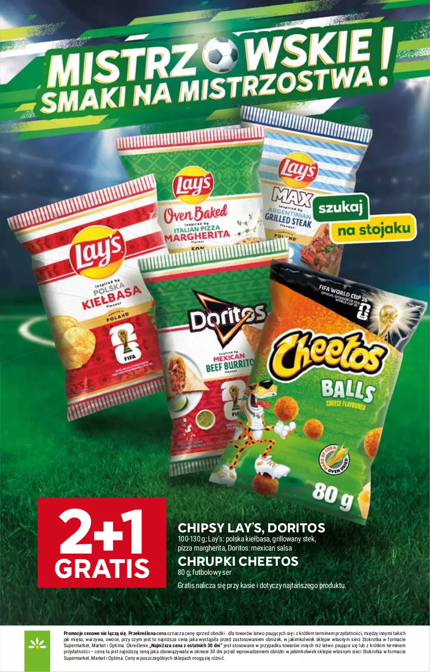 Gazetka promocyjna Stokrotka - Supermarket - ważna 11.06 do 17.06.2026 - strona 43 - produkty: Cheetos, Chipsy, Chrupki, Gra, HP, Lay’s