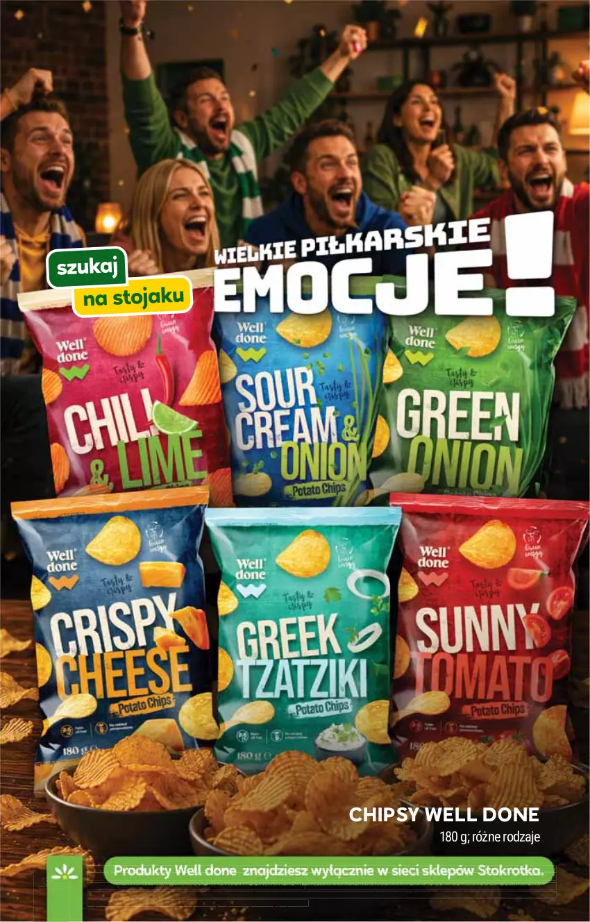 Gazetka promocyjna Stokrotka - Supermarket - ważna 11.06 do 17.06.2026 - strona 44 - produkty: Chipsy, HP