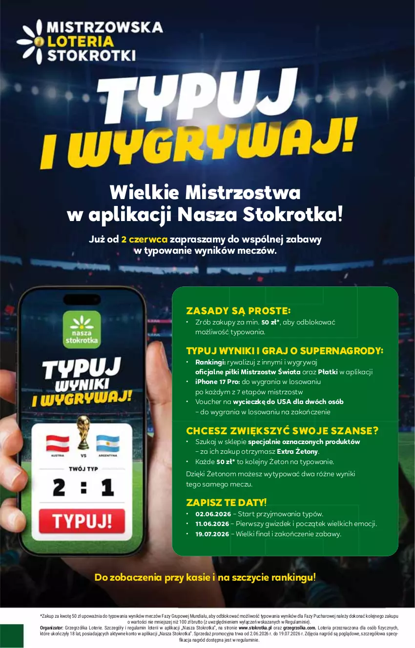 Gazetka promocyjna Stokrotka - Supermarket - ważna 11.06 do 17.06.2026 - strona 6 - produkty: Fa, Gra, Gry, Olej