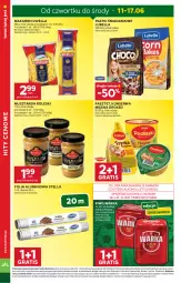 Gazetka promocyjna Stokrotka - Supermarket - Gazetka - ważna od 17.06 do 17.06.2026 - strona 4 - produkty: Piwa, Piwo, Lubella, Makaron, Warzywa, Ser, Mus, Gra, Bell, Pasztet, Warka, Optima, Danio, Lasagne, Owoce, Bella, Mięso, Folia aluminiowa, Musztarda