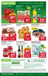 Gazetka promocyjna Stokrotka - Supermarket - Gazetka - ważna od 17.06 do 17.06.2026 - strona 57 - produkty: Kurczak, Domestos, Koncentrat pomidorowy, Warzywa, Rum, JBL, Gin, Gra, Telefon, Papier, Cukier, Papryka czerwona, Papryka, O nas, Ziemniaki, Papier toaletowy, Dres, Optima, Farm Milk, Miód, Syrop, Płyn do wc, Owoce, Pudliszki, Cukierki, Wagi, Brownie, Mięso, Herbapol, Imbir, Mleko, Fa