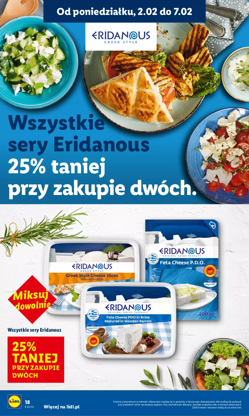 Gazetka promocyjna Lidl - GAZETKA - ważna 02.02 do 04.02.2026 - strona 18 - produkty: Ser