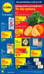 Gazetka promocyjna Lidl - GAZETKA - Gazetka - ważna od 04.02 do 04.02.2026 - strona 1 - produkty: Kurczak, Ser, Parówki, Cars, Pomarańcze, PIKOK, Pilos, Deser, POLMLEK, Brokuły, Masło, Mleko