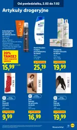 Gazetka promocyjna Lidl - GAZETKA - Gazetka - ważna od 04.02 do 04.02.2026 - strona 53 - produkty: Top, Karp, Schwarzkopf, Rajstopy, Skarpetki, Pończochy, Taft, Maska do włosów, Szampon, Maska