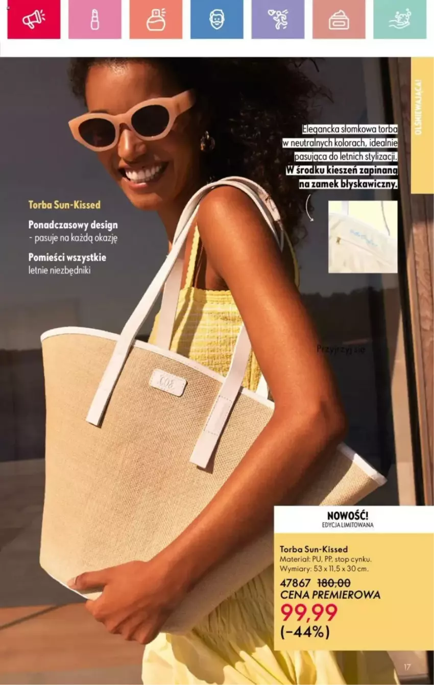 Gazetka promocyjna Oriflame - ważna 25.05 do 14.06.2025 - strona 101 - produkty: Torba