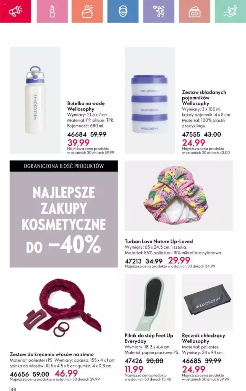 Gazetka promocyjna Oriflame - ważna 25.05 do 14.06.2025 - strona 102 - produkty: Fa, Feet Up, Inka, Love Nature, Opaska, Papier, Pilnik, Pojemnik, Ręcznik, Sofa