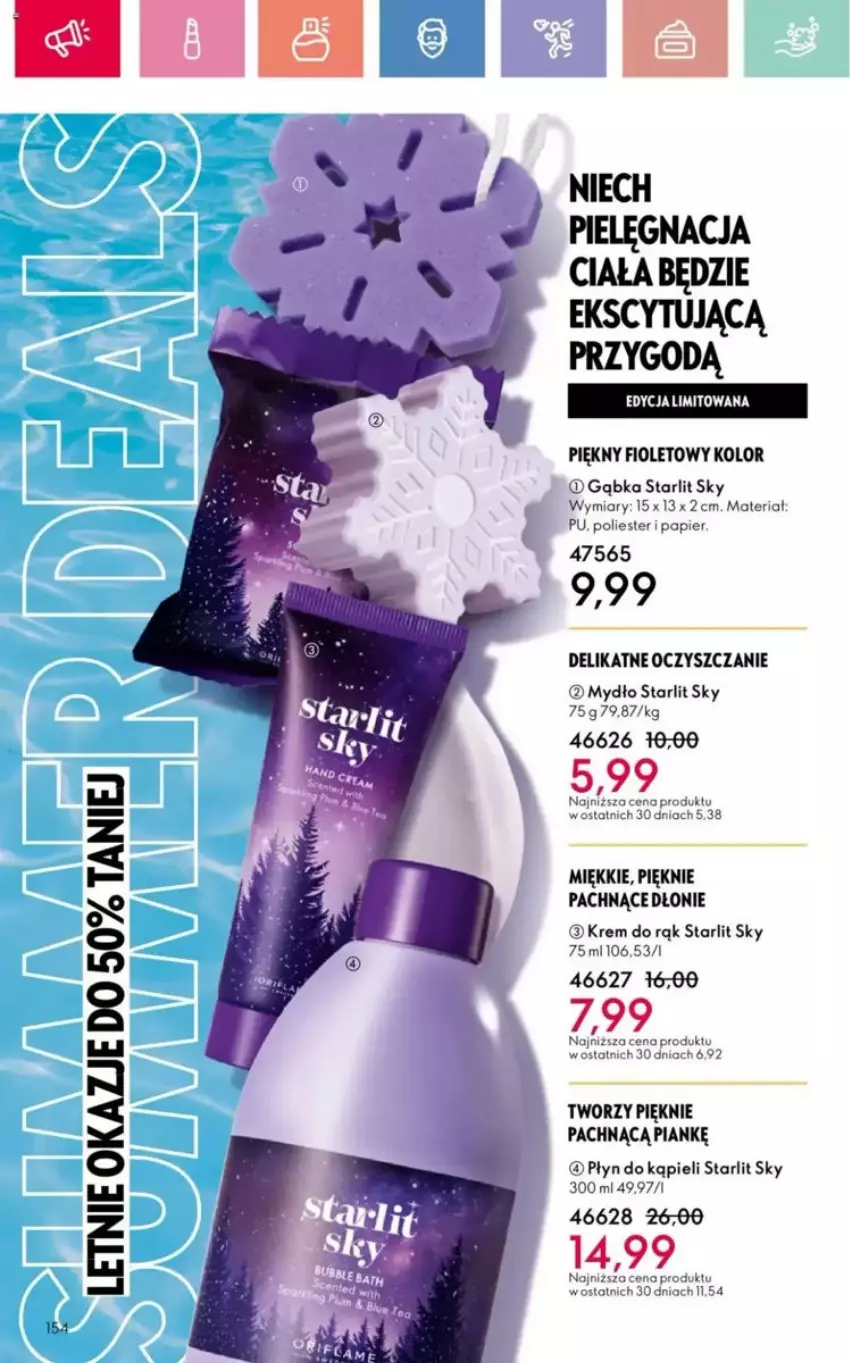 Gazetka promocyjna Oriflame - ważna 25.05 do 14.06.2025 - strona 108 - produkty: Krem do rąk, Mydło, Papier, Płyn do kąpieli