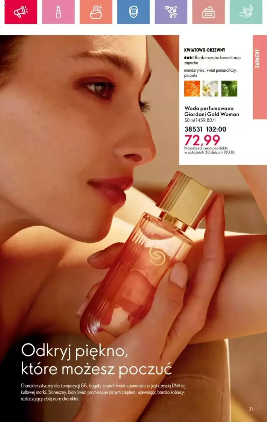 Gazetka promocyjna Oriflame - ważna 25.05 do 14.06.2025 - strona 129 - produkty: Giordani Gold, Perfum, Sok, Woda, Woda perfumowana