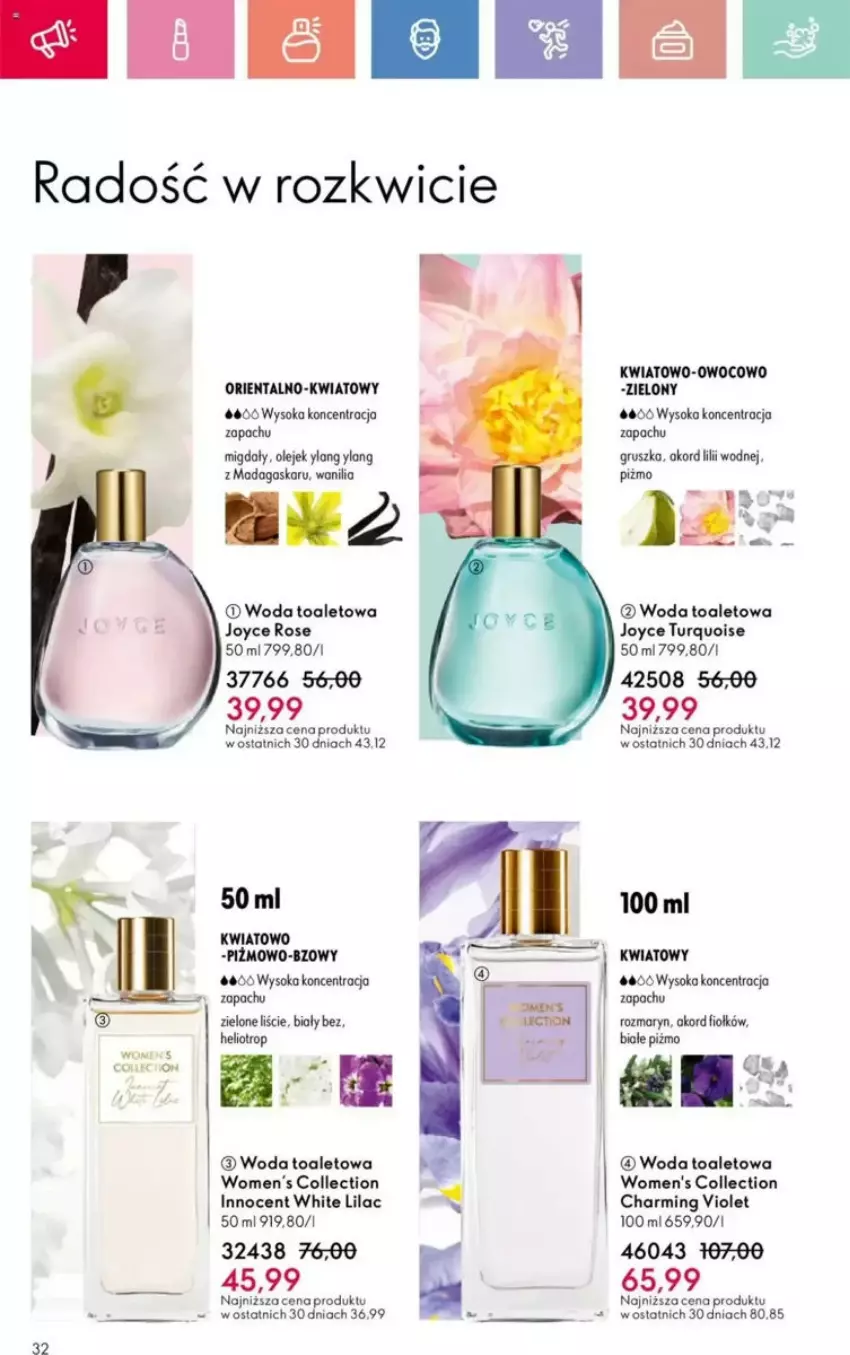 Gazetka promocyjna Oriflame - ważna 25.05 do 14.06.2025 - strona 131 - produkty: Helio, Migdały, Moda, Olej, Sok, Woda, Woda toaletowa