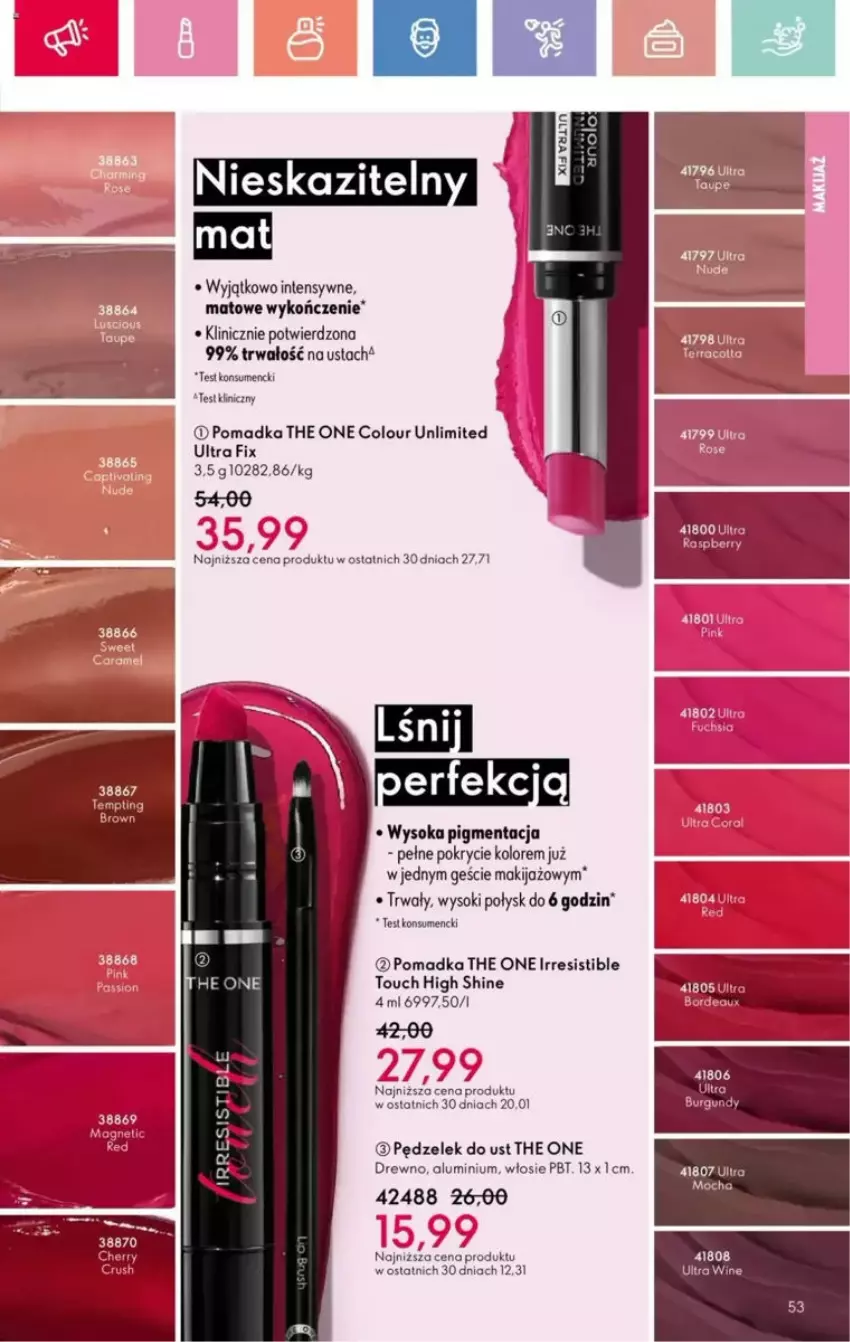 Gazetka promocyjna Oriflame - ważna 25.05 do 14.06.2025 - strona 163 - produkty: LG, Makijaż, Sok, The ONE