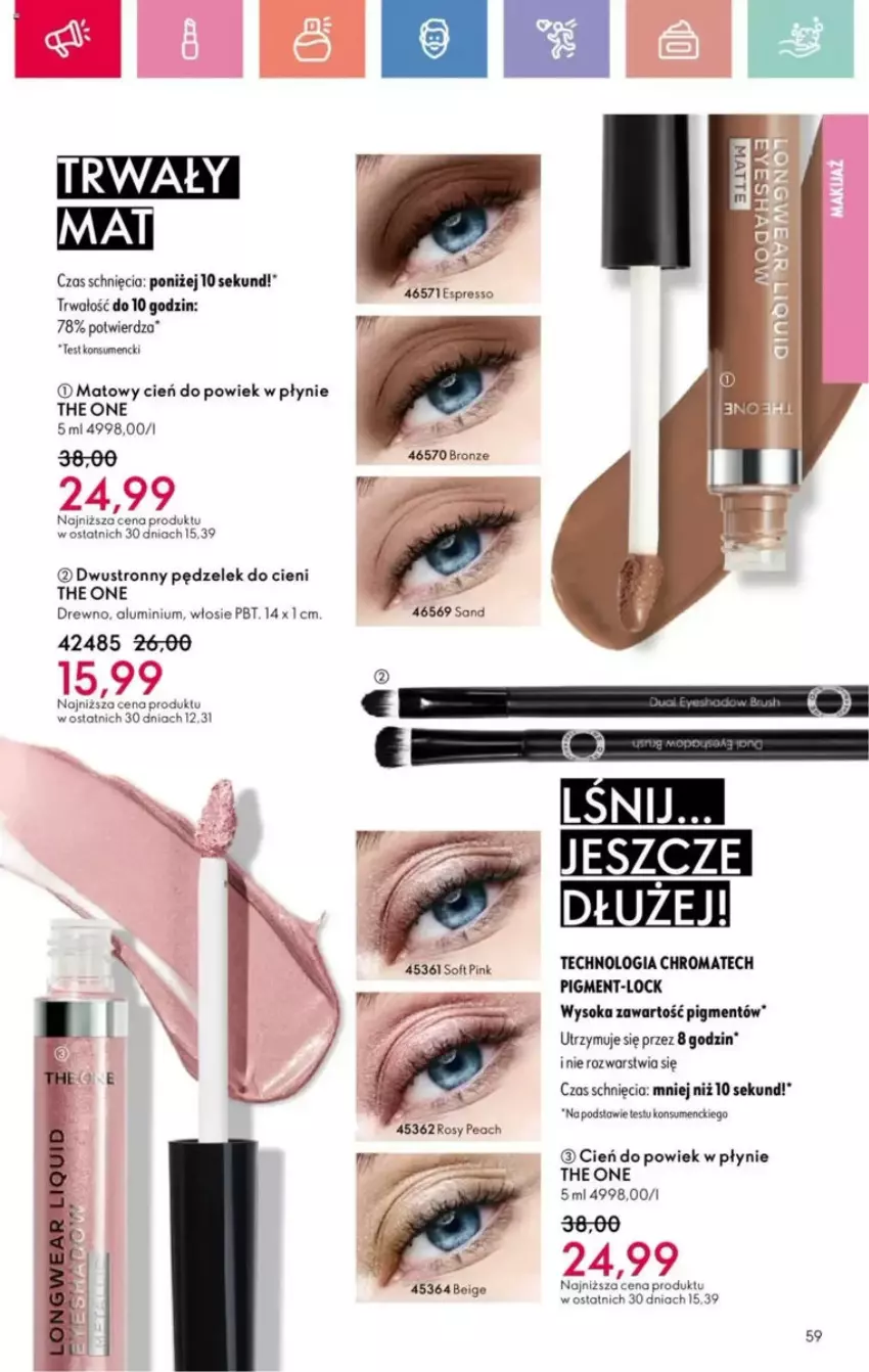 Gazetka promocyjna Oriflame - ważna 25.05 do 14.06.2025 - strona 173 - produkty: Cień, Sok, The ONE