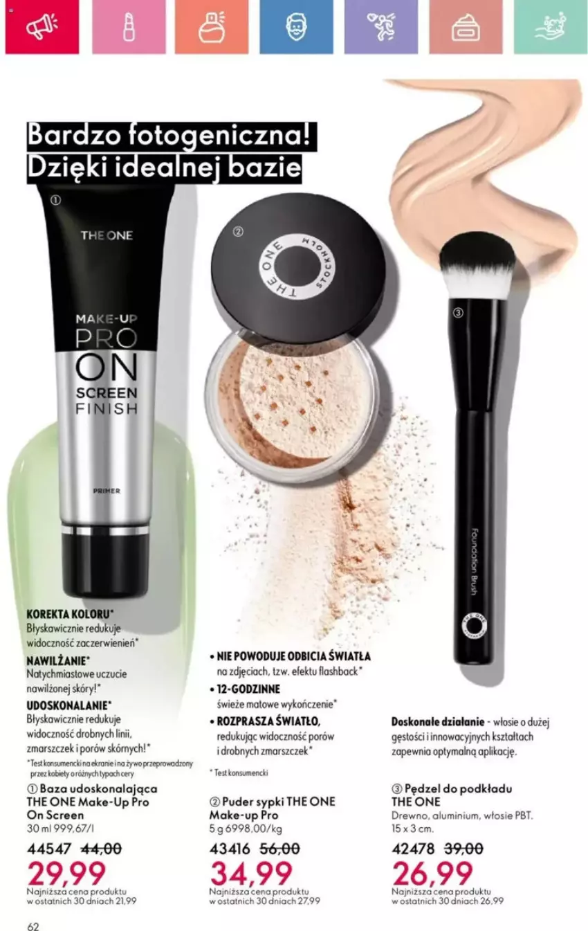 Gazetka promocyjna Oriflame - ważna 25.05 do 14.06.2025 - strona 176 - produkty: BIC, Mars, Podkład, Por, Puder, The ONE