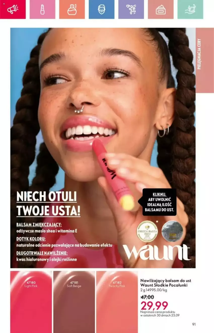 Gazetka promocyjna Oriflame - ważna 25.05 do 14.06.2025 - strona 25 - produkty: Balsam do ust, Nawilżający balsam