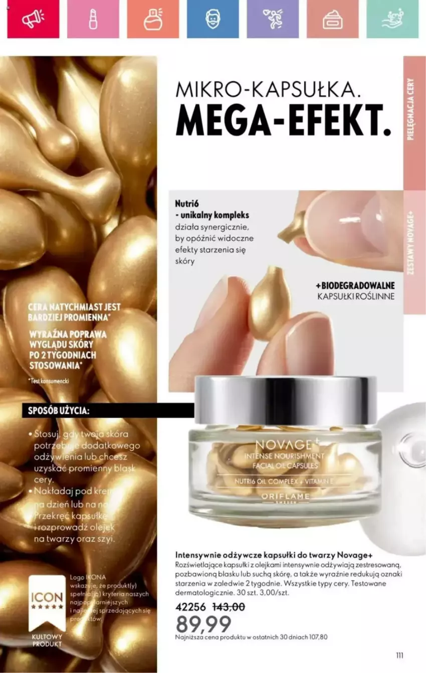 Gazetka promocyjna Oriflame - ważna 25.05 do 14.06.2025 - strona 52 - produkty: Gra, NovAge, Olej