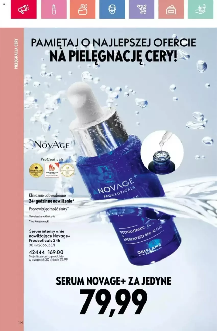 Gazetka promocyjna Oriflame - ważna 25.05 do 14.06.2025 - strona 56 - produkty: Mięta, NovAge, Rum, Ser, Serum