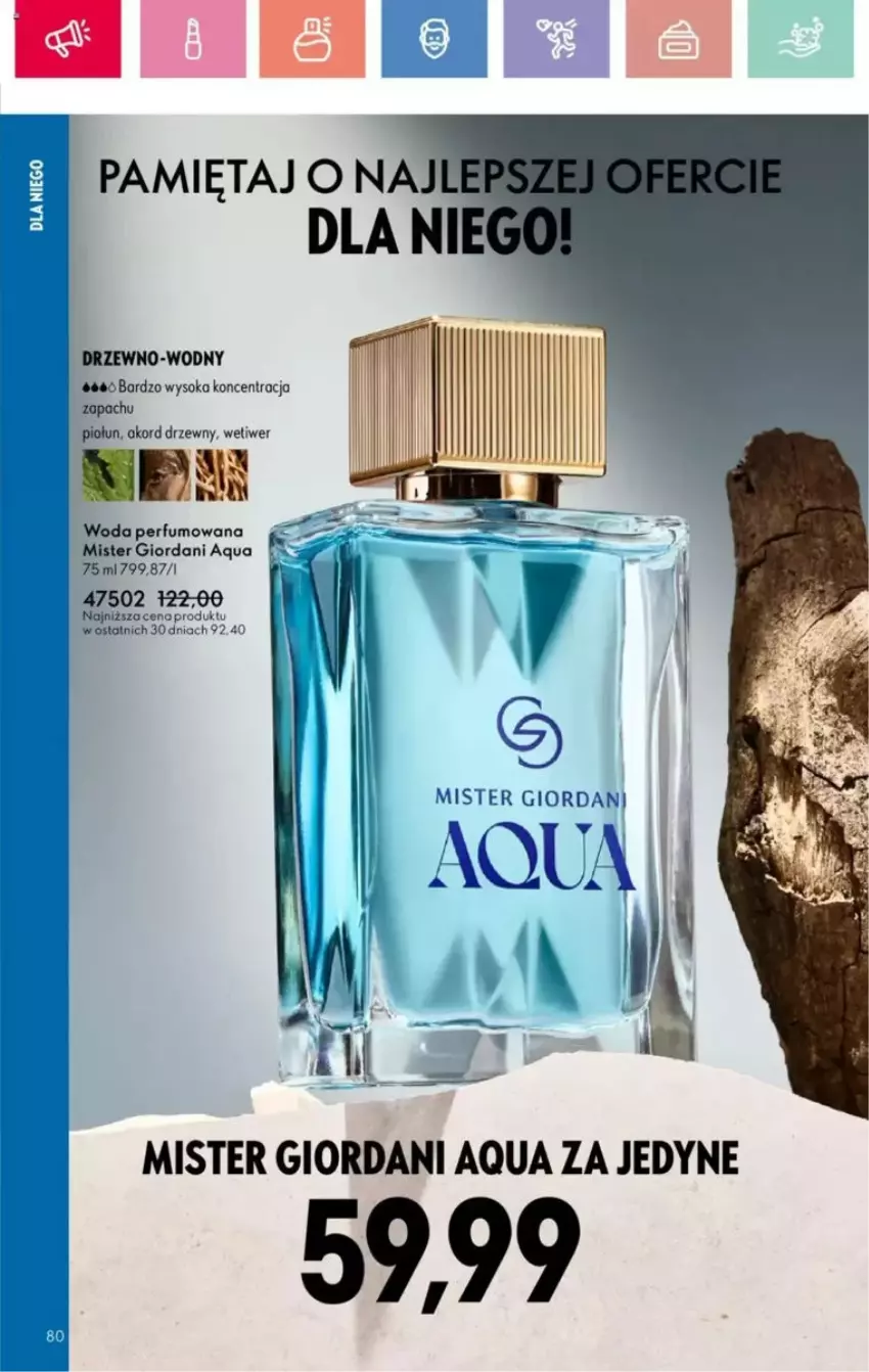 Gazetka promocyjna Oriflame - ważna 25.05 do 14.06.2025 - strona 7 - produkty: Mięta, Mister Giordani, Perfum, Sok, Woda, Woda perfumowana