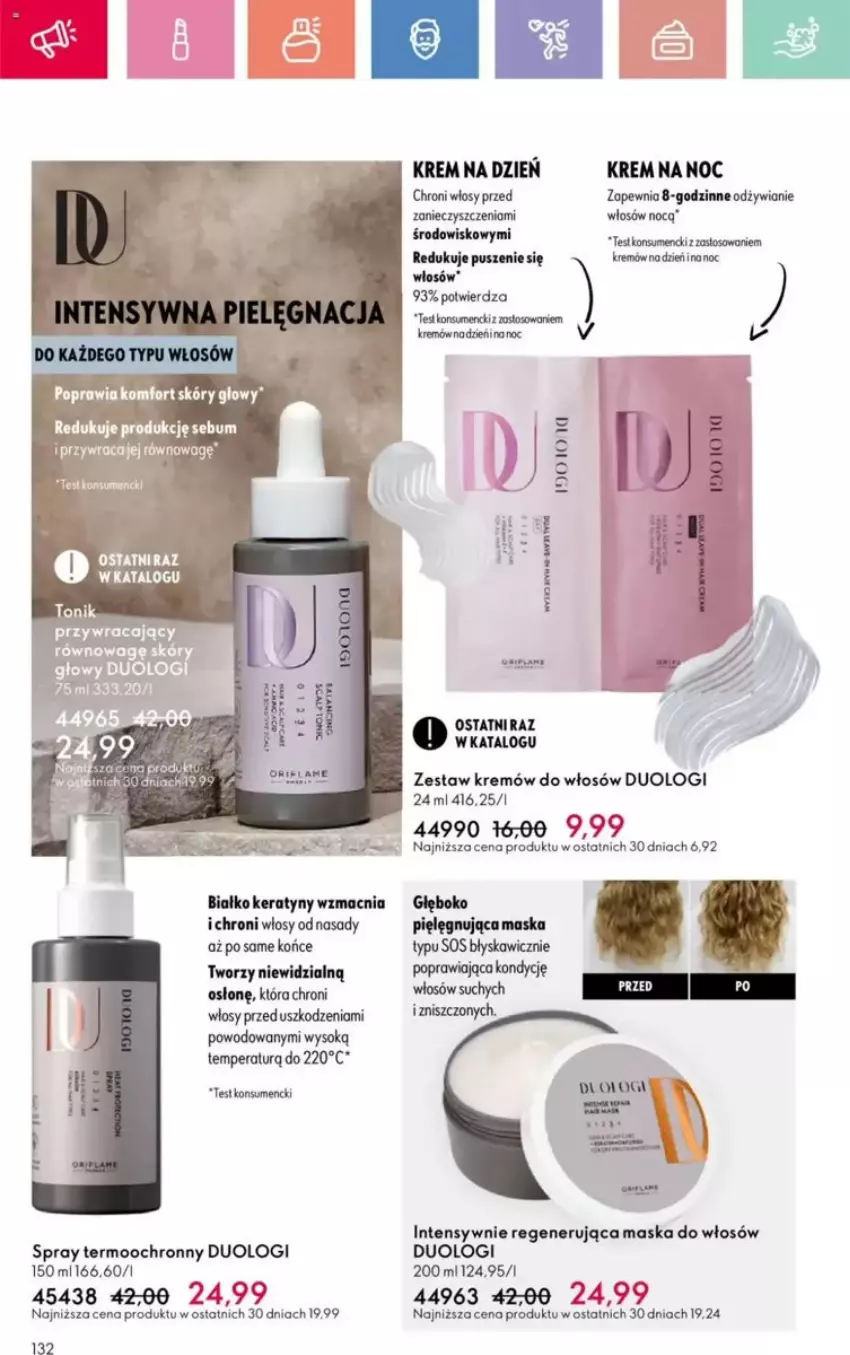Gazetka promocyjna Oriflame - ważna 25.05 do 14.06.2025 - strona 83 - produkty: Krem na dzień, Krem na noc, Maska, Maska do włosów, Regenerująca maska, Sok