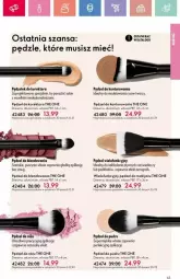 Gazetka promocyjna Oriflame - Gazetka - ważna od 14.06 do 14.06.2025 - strona 181 - produkty: Makijaż, Por, Mus, Gra, The ONE, Rozświetlacz, Pędzel do różu, Pędzel do pudru, Podkład