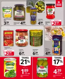 Gazetka promocyjna Selgros - Oferta spożywcza - Gazetka - ważna od 24.03 do 24.03.2021 - strona 19 - produkty: Koncentrat pomidorowy, Ser, Oliwki, Ogórki konserwowe, Zupa, Kawa, Flaki, Pomidory, Groszek, Kukurydza