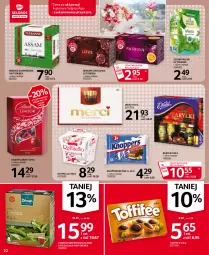 Gazetka promocyjna Selgros - Oferta spożywcza - Gazetka - ważna od 24.03 do 24.03.2021 - strona 22 - produkty: Lindor, Dilmah, Raffaello, Toffifee, Baton, Knoppers, Herbata, Merci, Herbata owocowa, Baryłki, LG, Fa