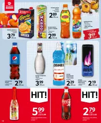 Gazetka promocyjna Selgros - Oferta spożywcza - Gazetka - ważna od 04.01 do 04.01.2023 - strona 14 - produkty: Coca-Cola, Napoje, Pepsi, Schweppes, Lipton, Tymbark, Oshee, Owoce, Nestea