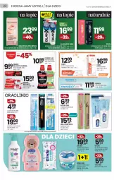 Gazetka promocyjna Drogerie Natura - Gazetka Drogerie Natura - Gazetka - ważna od 29.12 do 29.12.2021 - strona 22 - produkty: Top, Pur, Płyn do płukania jamy ustnej, Szczoteczka do zębów, Pasta do zębów, Perła, Płyn do płukania, Chusteczki, Szampon, Dzieci, Mydło, Elmex, Colgate, Kindii, Szczoteczka, LG