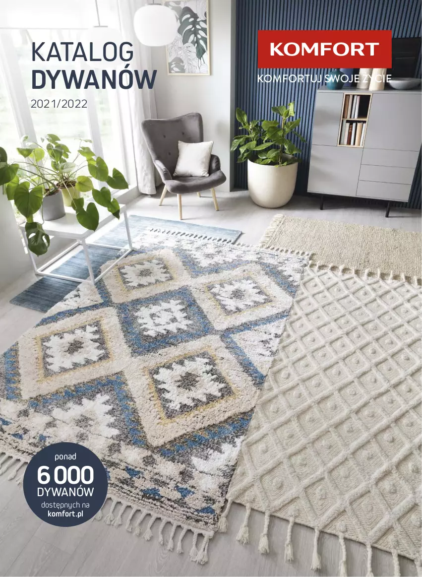 Gazetka promocyjna Komfort - Katalog dywanów - ważna 01.01 do 31.12.2022 - strona 1 - produkty: Dywan