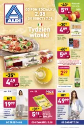 Gazetka promocyjna Aldi - Gazetka - ważna od 07.08 do 07.08.2021 - strona 1 - produkty: Piwa, Piwo, Mięso mielone, Sos, Ser, Gin, Gra, Hofburger, Parówki, Kardigan, Mięsne specjały, Tera, Burger, Legginsy, Gouda, Mięso, Nektar, Fa