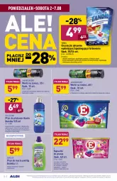 Gazetka promocyjna Aldi - Gazetka - ważna od 07.08 do 07.08.2021 - strona 22 - produkty: Jan Niezbędny, Por, Coccolino, Płyn do mycia podłóg, Worki na śmieci, Tera, Płyn do płukania, Chusteczki, Worki na śmiec, Płyn do mycia, Sidolux, Kapsułki do prania, Olej, Fa