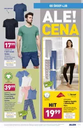 Gazetka promocyjna Aldi - Gazetka - ważna od 07.08 do 07.08.2021 - strona 29 - produkty: Gin, Kosz, T-shirt, Koszulka, Wełna, Moda, Legginsy, Spodnie, Piżama, Queentex, Fa