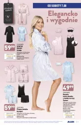 Gazetka promocyjna Aldi - Gazetka - ważna od 07.08 do 07.08.2021 - strona 31 - produkty: Koszula nocna, Kosz, Koszula, Szlafrok, Piżama