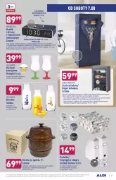Gazetka promocyjna Aldi - Gazetka - ważna od 07.08 do 07.08.2021 - strona 33 - produkty: Sok, Rama, Budzik, Kabel USB, Karafka, Regał, Półka, Zegar, Pudełko, Szafa, Drzwi, Fa