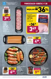 Gazetka promocyjna Aldi - Gazetka - ważna od 07.08 do 07.08.2021 - strona 5 - produkty: Mozzarella, Polędwica, Sok, Ser, Gra, Ementaler, Sokołów, Kindziuk, Parówki, Lodówka, Tera, Pieprz, Kiełbasa głogowska, Gouda, Kiełbasa, Mięso wieprzowe, Mięso