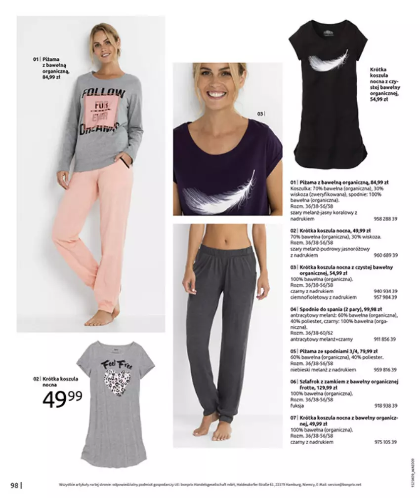Gazetka promocyjna Bonprix - PRZYTULNY SEZON PRZEJŚCIOWY - ważna 23.09 do 03.11.2025 - strona 100 - produkty: AEG, Fa, Gry, Kosz, Koszula, Koszula nocna, Pax, Piżama, Płyta, Szlafrok, Wełna