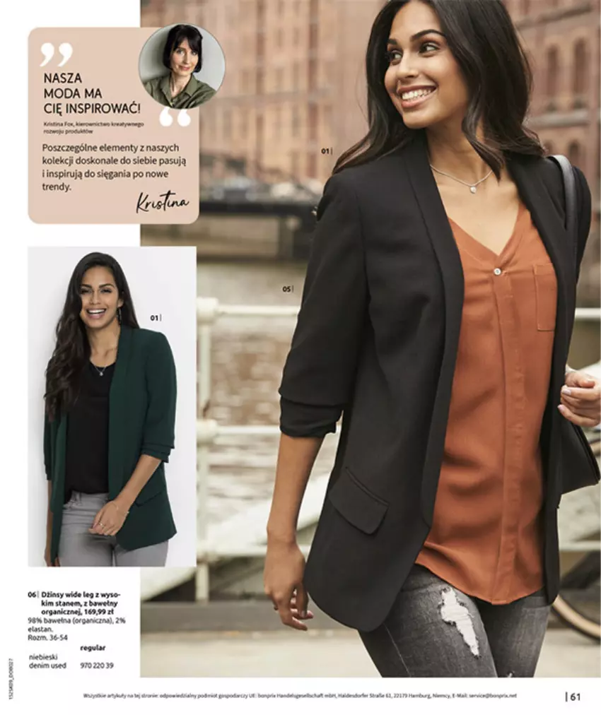 Gazetka promocyjna Bonprix - PRZYTULNY SEZON PRZEJŚCIOWY - ważna 23.09 do 03.11.2025 - strona 63 - produkty: Fa, Moda