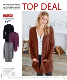 Gazetka promocyjna Bonprix - PRZYTULNY SEZON PRZEJŚCIOWY - Gazetka - ważna od 03.11 do 03.11.2025 - strona 123 - produkty: Sweter, Top, Koc, Fa