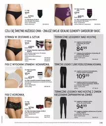 Gazetka promocyjna Bonprix - PRZYTULNY SEZON PRZEJŚCIOWY - Gazetka - ważna od 03.11 do 03.11.2025 - strona 97 - produkty: Sok, Por, Gin, Gra, Stringi, LANA, Legginsy, Figi, Fa