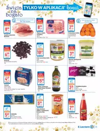 Gazetka promocyjna E Leclerc - Gazetka - ważna od 24.12 do 24.12.2021 - strona 3 - produkty: Goplana, Majonez, Gra, Inka, Kawa zbożowa, Kawa, Pomarańcze, Sante, Siatka, LANA, Oranżada, Hellena, Czekolada, Morliny, Kotlet, Rodzynki, Krem orzechowy, Mięso z indyka, Tuńczyk, Mięso, Fa