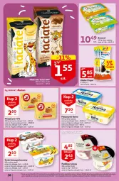Gazetka promocyjna Auchan - Gazetka Rewelacyjne Wielopaki Hipermarket Auchan - Gazetka - ważna od 01.03 do 01.03.2023 - strona 16 - produkty: Ser, Ryż, Benecol, Rama, O nas, Serek homogenizowany, Serek, Margaryna, Pudding, Kinder, Fa