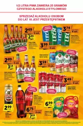 Gazetka promocyjna ABC - Gazetka - ważna od 18.02 do 18.02.2025 - strona 4 - produkty: Piwo, Kasztelan, Chipsy, Coca-Cola, Warka, Fanta, Sprite, Napój, Fa