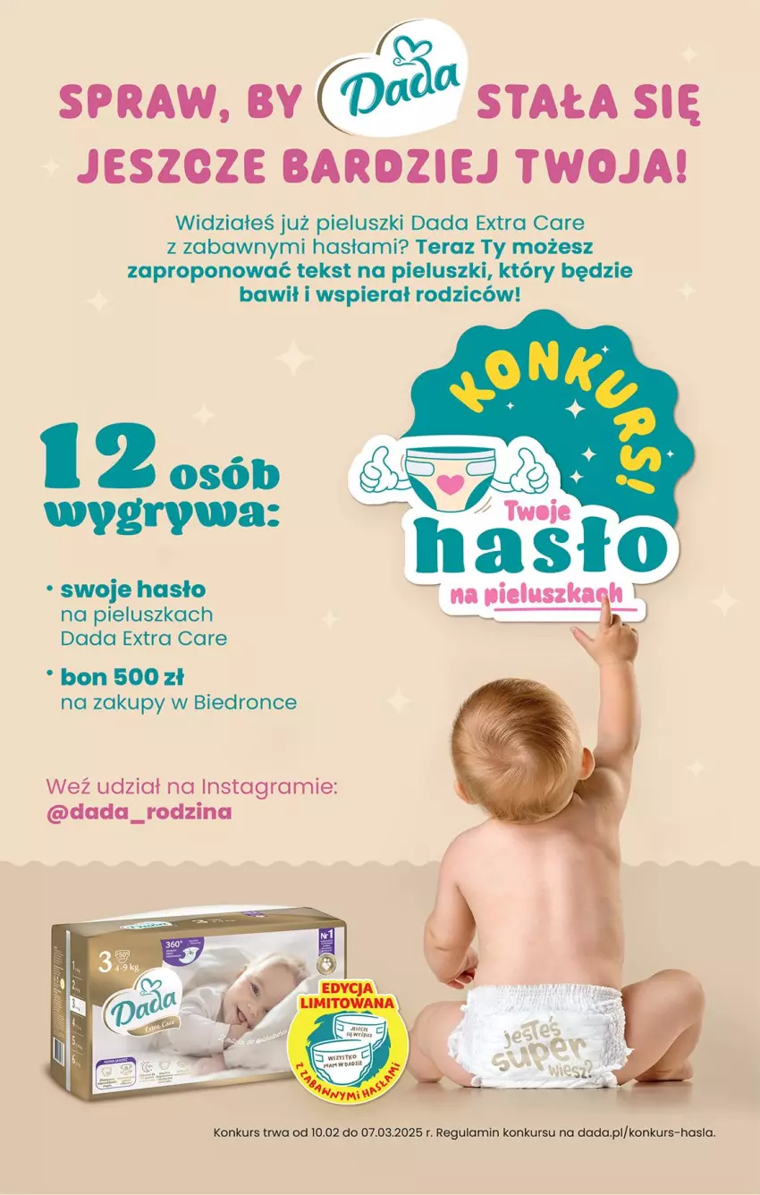 Gazetka promocyjna Biedronka - Od Poniedziałku - ważna 17.02 do 22.02.2025 - strona 76 - produkty: Dada, Gra, Gry, Tera