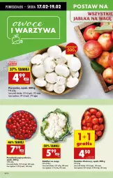 Gazetka promocyjna Biedronka - Od Poniedziałku - Gazetka - ważna od 22.02 do 22.02.2025 - strona 20 - produkty: Piec, Kalafior, Pomidorki, Pieczarka, Jabłka