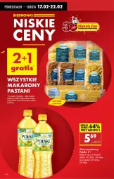 Gazetka promocyjna Biedronka - Od Poniedziałku - Gazetka - ważna od 22.02 do 22.02.2025 - strona 4 - produkty: Makaron, Por, Olej rzepakowy, Olej