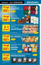 Gazetka promocyjna Biedronka - Od Poniedziałku - Gazetka - ważna od 22.02 do 22.02.2025 - strona 40 - produkty: Pierogi, Warzywa, Por, BIC, Frytki, Fa