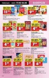 Gazetka promocyjna Biedronka - Od Poniedziałku - Gazetka - ważna od 22.02 do 22.02.2025 - strona 54 - produkty: Ciastka, Ser, Por, Orzeszki, Stek, Bonitki, Lack, Sezam, Mleczko, Sport, Czekolada, Ptasie mleczko, Deser, Ritter Sport, Kakao, Biszkopty