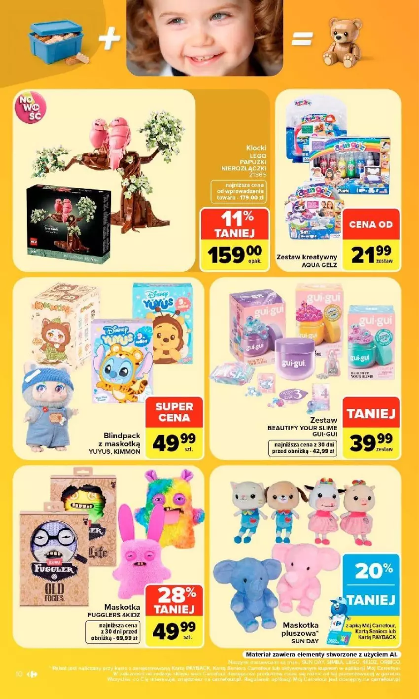 Gazetka promocyjna Carrefour - Gazetka Carrefour w SUMIE same okazje - ważna 07.09 do 19.09.2026 - strona 10 - produkty: Maskotka pluszowa