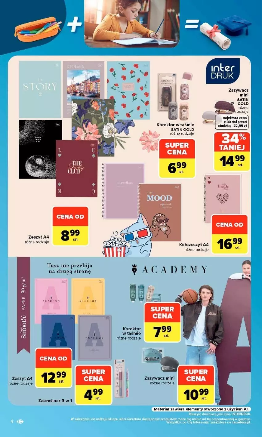 Gazetka promocyjna Carrefour - Gazetka Carrefour w SUMIE same okazje - ważna 07.09 do 19.09.2026 - strona 4 - produkty: Fa, Sati, Tusz