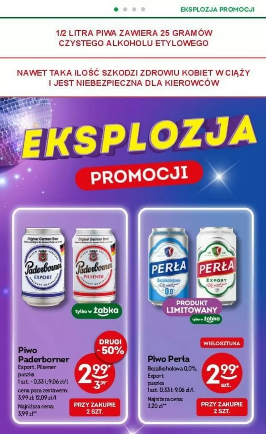 Gazetka promocyjna Żabka - ważna 07.02 do 13.02.2024 - strona 8 - produkty: Gra, Perła, Piec, Piwa, Piwo, Por