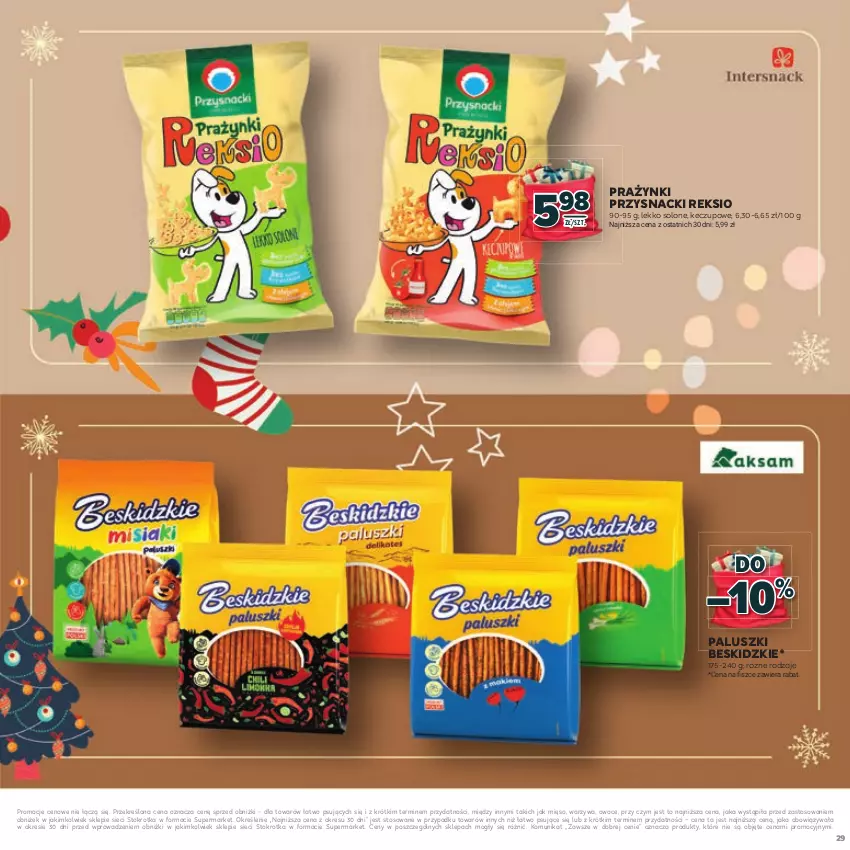 Gazetka promocyjna Stokrotka - Katalog Mikołajki! - ważna 20.11 do 10.12.2025 - strona 29 - produkty: Beskidzki, Mięso, Owoce, Przysnacki, Warzywa