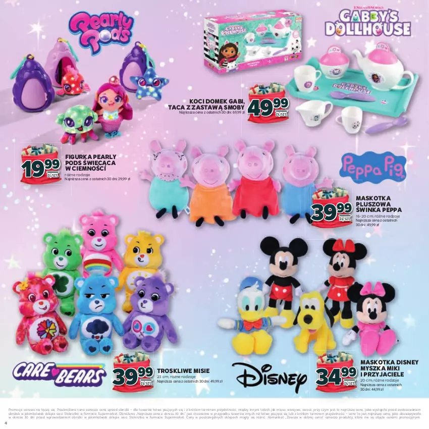 Gazetka promocyjna Stokrotka - Katalog Mikołajki! - ważna 20.11 do 10.12.2025 - strona 4 - produkty: Disney, Inka, Koc, Maskotka pluszowa, Mięso, Mysz, Owoce, Taca, Warzywa